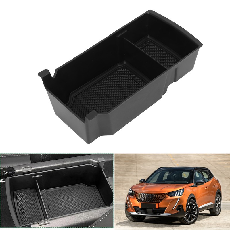 Center Console Organizer Tray Armrest Storage Box Slip Proof Replacement