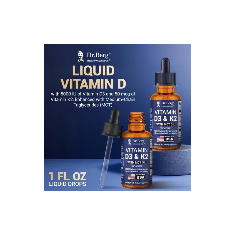 Vitamina Aceite Mct Liquido Berg Hecho Usa