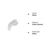 100 Fineline curtain track Gliders by Speedy