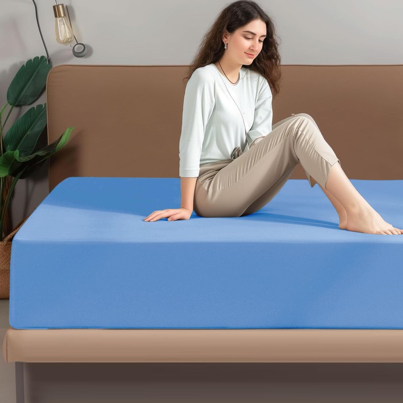 My home store Fitted Sheet 100% Egyptian Cotton 300TC Hotel