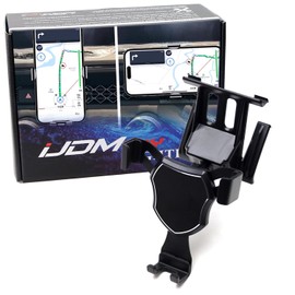 iJDMTOY Smartphone Gravity Holder w/Exact Fit Clip-On Dash Mount Compatible with Honda 2023-up Accord (Won't Occupy Air Vent Opening)