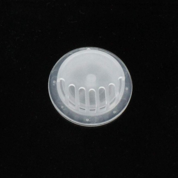 Round Face Mask Breathing Valves - Anti Pollution Mask Filter Accessories - Clear 12pcs