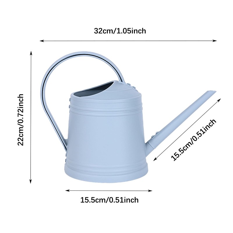 1.8 L Imitation Tin Long Spout Watering Cans Home Balcony