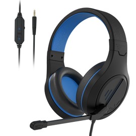 Gaming Headset with Microphone Wired Headset with Active Noise Canceling Microphone, 3.5mm Audio Jack Stereo Headphone