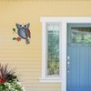 Owl Metal Wall Sculpture Metal Animal Wall Hanging Statue Owl