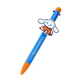 Sanrio 297453 3-Color Ballpoint Pen (Icinnamoroll), Writing and Organizing Stationery, PMMA / PVC Ink Color: Black, Red, Blue, Ball Diameter: 0.03 inch (0.7 mm)