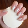 Magic White Pearl Chrome Nail Powder Solid Shell Fairy Glitter