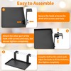 Fardtry 2 Pcs Office Cubicle Shelf with Adjustable Hooks, 10''L