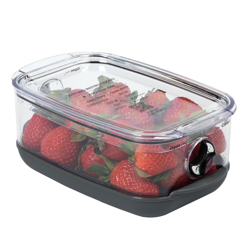 ProKeeper+ by Progressive Stackable Produce ProKeeper Storage Container with Stay-Fresh