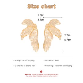 FDEETY Women's Geometric Earrings Vintage Fashion Jewellery Hypoallergenic Gifts Accessories for Birthday Anniversary, Alloy Steel