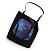 Cyberpunk Degu Runner Future City Tote Bag
