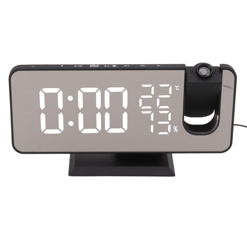 FM Radio LED Digital Smart Alarm Clock LED Digital Projection