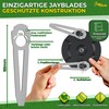JayBlade Replacement Metal Blade For Cordless Grass Trimmers, JayBladeDisc1 &