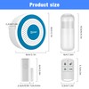 Smart WiFi Home Alarm System, 120 dB Alarm with Door