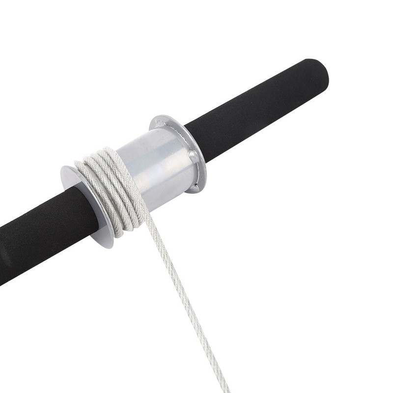 Forearm Wrist Roller Trainer Muscle Training Fitness Equipment with Foam