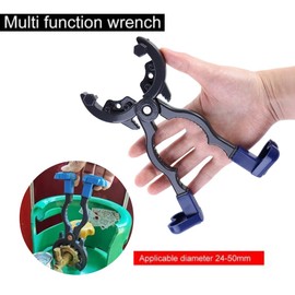 Leadigol Professional Gas Tank Wrench,Pressure Reducing Valve Wrench For Liquefied Gas Gas Valve Wrench Spanner Bottle Opener Nutcracker For Gas Tank Removal Pliers Gas Dismantling Pliers