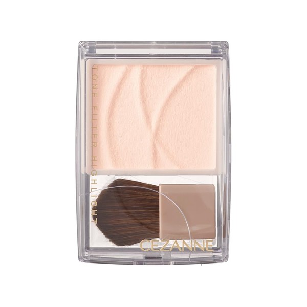 Cezanne Tone Filter Highlight 01 Filter Beige 2.3g Powder Highlighter