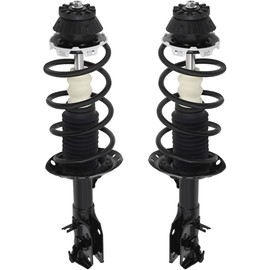 Spring Strut Assembly,OCPTY Complete Struts Shocks Fit for 2009 2010 2011 2012 2013 for Honda Fit 1333440L 1333440R Replace Strut Front Pair