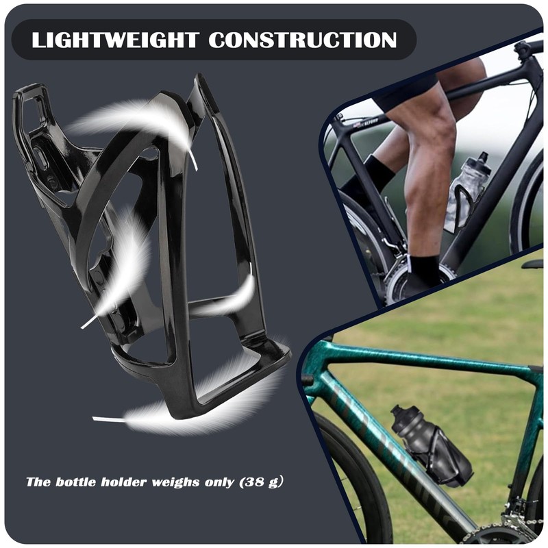 TUIORAN Bottle Holder Bicycle Drink Holder Set (2-Pack) Made of