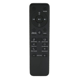 Remote Control for Soundbar, Speaker Remote Control Replacement for BAR 5.1 BAR 5.1 HD Speaker System, Ergonomic Audio Remote Control with Comfortable Handle for Bar