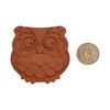Fox Run Terracotta Brown Sugar Keeper and Saver, Owl, Set