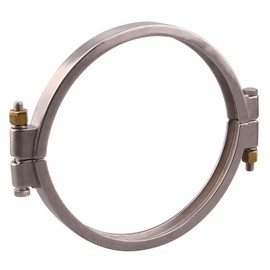 DERNORD Sanitary Clamp High Pressure Bolted Tri Clamp Clover Stainless Steel 304 (Tri-clamp: 8 Inch)