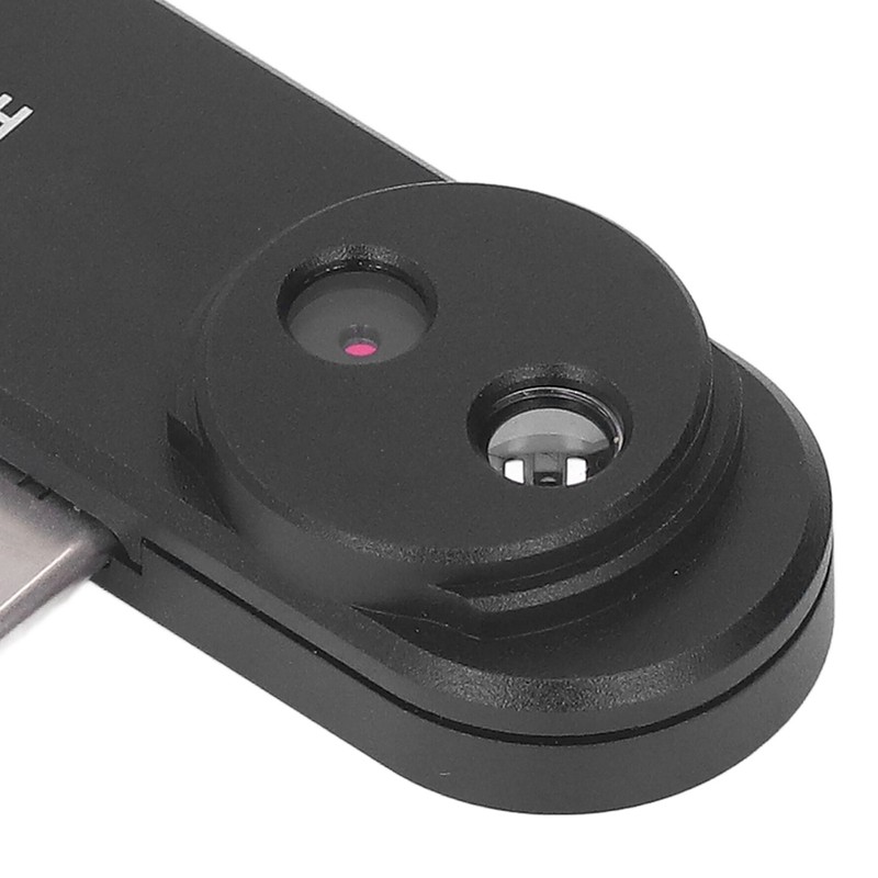 Thermal Imaging Camera Black ABS Mobile Phone Thermal Imager with