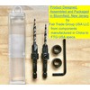 FTG USA Countersink Drill Bit Set #6 (9/64") and #8