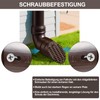 Gutter Downpipe Leaf Guard Gutter Guard (Brown)