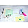Exacompta 13319B Pack of 100 Index Cards DIN A6 105