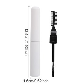 Eyebrow Gel Eyebrow Wax, Brow Lift Lamination Eyebrow Gel, 3 in 1 Eyebrow Fix Lifting Gel, Brow Styling Wax Clear Eyebrow Gel for Eyebrows with Double Head