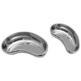 SS INSTRUMENTX Professional Surgical Kidney Dish 2Pcs Set 8", Curved Shape Durable Stainless Steel kidney dishes medical tray for Medical Procedures and Clinical Use