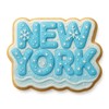 New York Word Cookie Cutter – 4x2.76" City Name Design