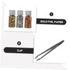 OHPHCALL 4sets Foil Flakes for Nail Art of Nail Glitter