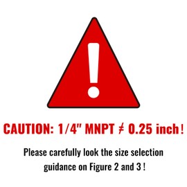 SUNGATOR 3/8 Inch Female to 1/4 Male Reducer, NPT Brass Pipe Fittings Adapters, 1/4" Male to 3/8" Female NPT Reducer Adapters, Brass Pipe Extension Connectors, Pack of 2