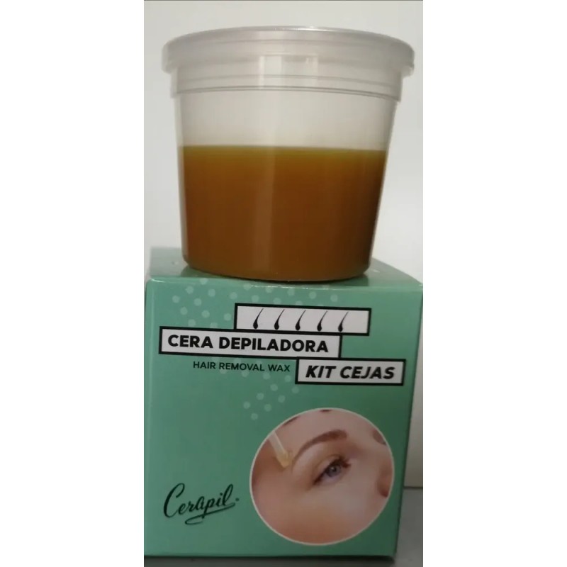 Cerapil Cera Depiladora. Kit De Cejas. 54 Gr.
