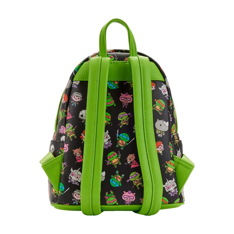 Loungefly Teenage Mutant Ninja Turtles Sewer Cap AOP Womens Double