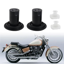 FZJDSD 2Pcs Carburetor Carb Piston Slide Diaphragms Compatible with Honda VT1100C SHADOW 1100 1988-1996 Replace 16111MM8771 Vacuum Piston Diaphragm Slide Vacuum Slide