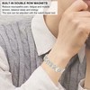 Golden Men Bracelet Fashionable Magnet Hand Chain Stainless Steel Pain