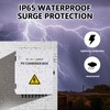 Elnuimex 6 String Metal Solar Combiner Box, PV Combiner Box
