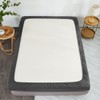 Lanqinglv Fitted sheet 150x200 cm King Size Dark Grey Brushed