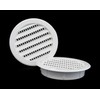 3" Round Plastic Louver Soffit Air Vent Reptile Screen Grille