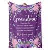 Silkwishes Grandma Birthday Gifts, Grandma Gifts Purple Blanket 50" x