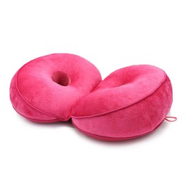 Bettli Lift Hips Up Seat Cushion Dual Comfort Orthopedic Cushion Seat for Relief (Pink)