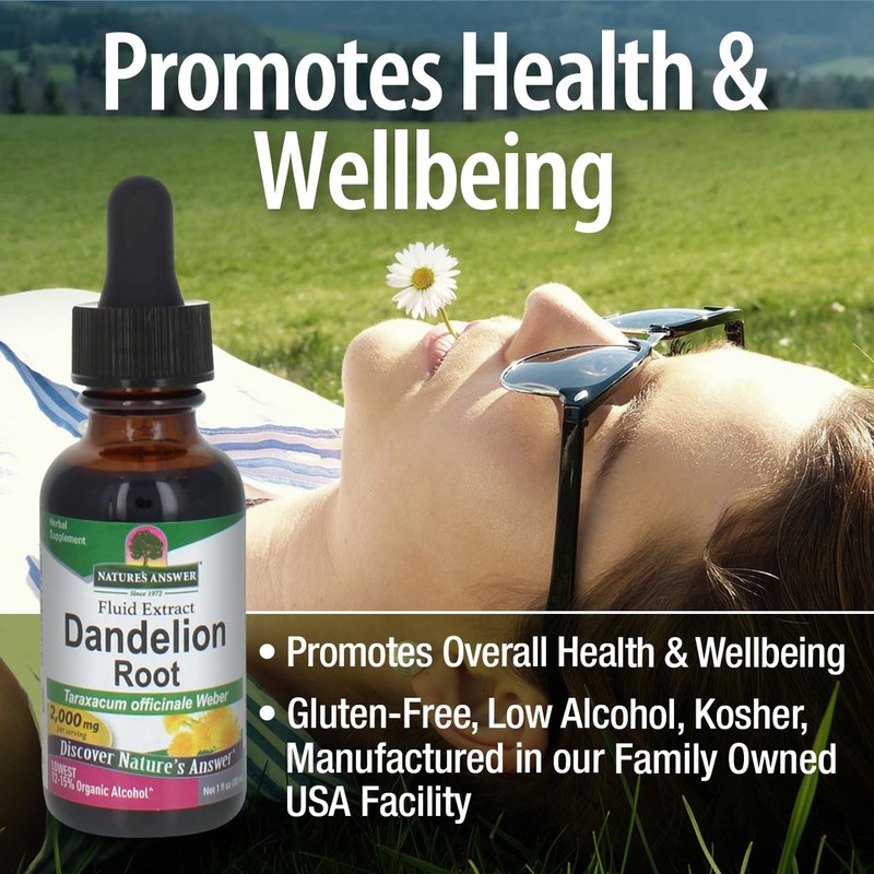 Answer Dandelion Root | Supports Healthy Liver Function | Low