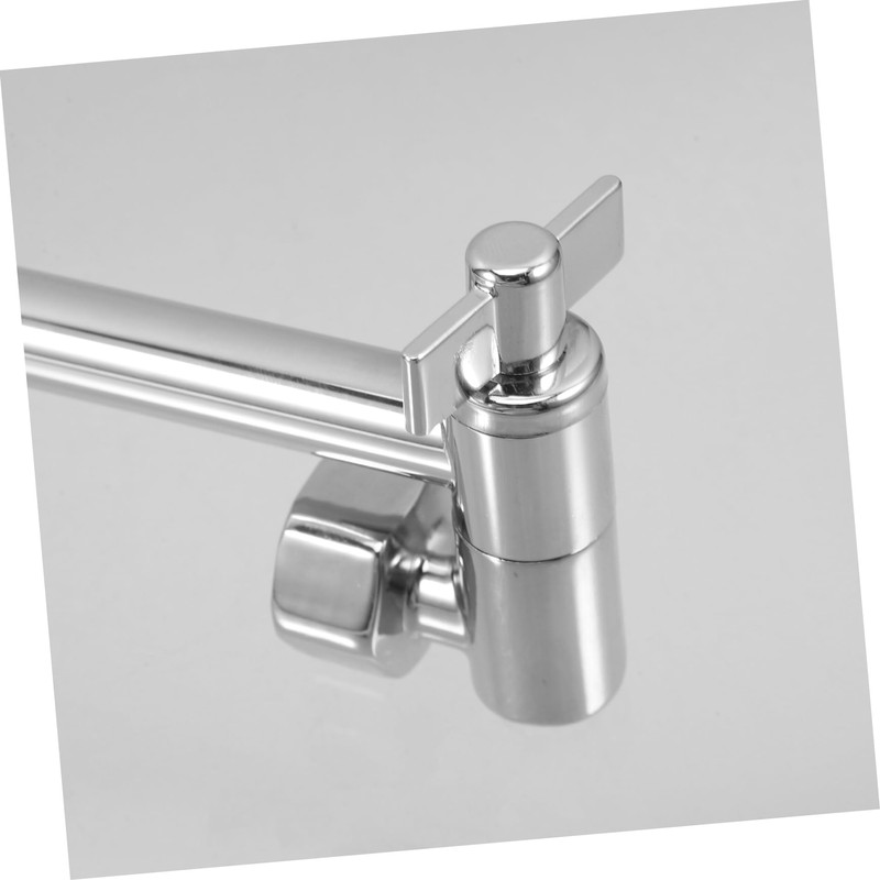Operitacx Adjustable Shower Head Extender Arm Universal Stainless Steel Shower