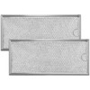 2 Pack Microwave Grease Filter Compatible with Whirlpool and GE