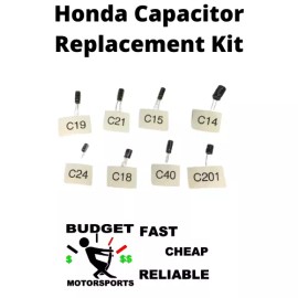 Budget Motorsports Replacement Capacitor Kit for USDM OBD1 Honda ECU p28-p06-p72-p75-p05