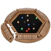 Shut The Box Game for 1-6 Players, Plusvivo Large Round
