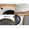 (Outlet Included) 和食 Charger Japanese Black Deformation Length Dishes